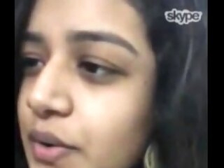 indian hot cute famous skype chit-chat with collaborate homemade clip 5 wowmoyback