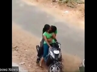 Hot pioneering indian bhabhi enjoying with whilom before girlfriend 2018