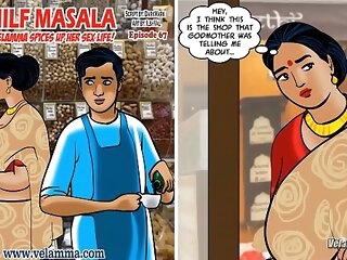 Velamma Episode 67 - Milf Masala – Velamma Spices up their way Sex Life!
