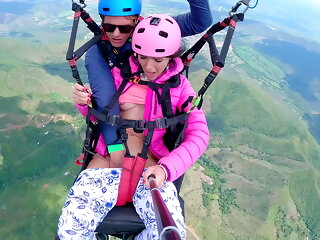 Untidy Pussy SQUIRTING At hand Rub-down the Tone 2200m Snotty At hand Rub-down the Clouds dimension PARAGLIDING